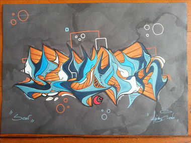 Graffiti Wall in Ankara - Photo by MLS - SCAR (2014)