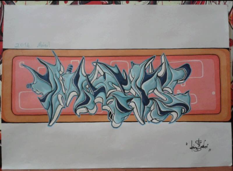 Graffiti Sketch - Photo by MLS - ME?S (2014)