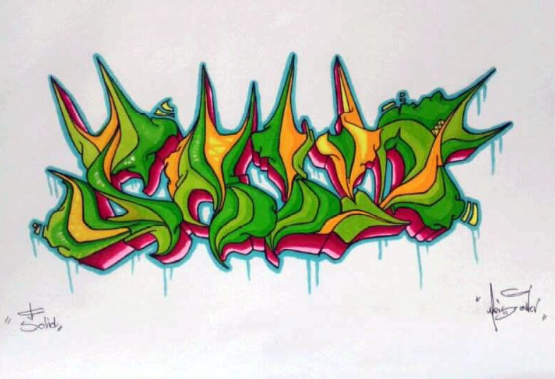 Graffiti Sketch in Ankara - Photo by MLS - SOL?D