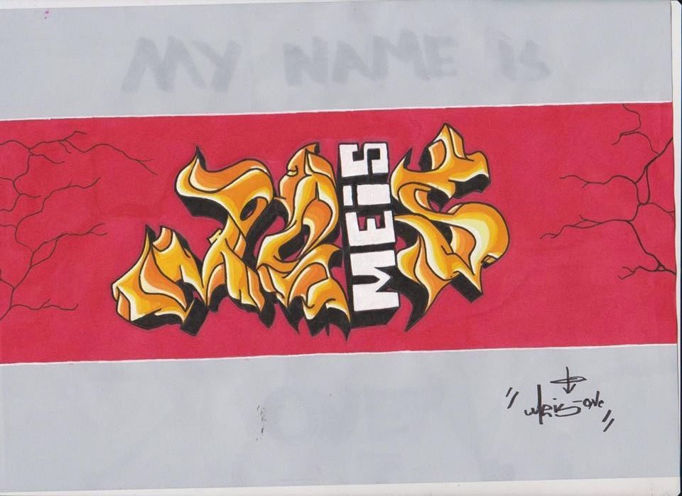 Graffiti Sketch in Ankara - Photo by MLS - meis (2014)