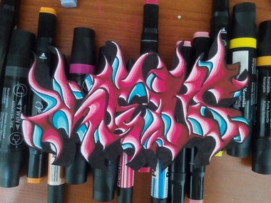 Graffiti Sketch in Ankara - Photo by MLS - meis (2014)