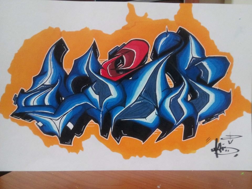 Graffiti Sketch in Ankara - Photo by MLS - meis (2014)