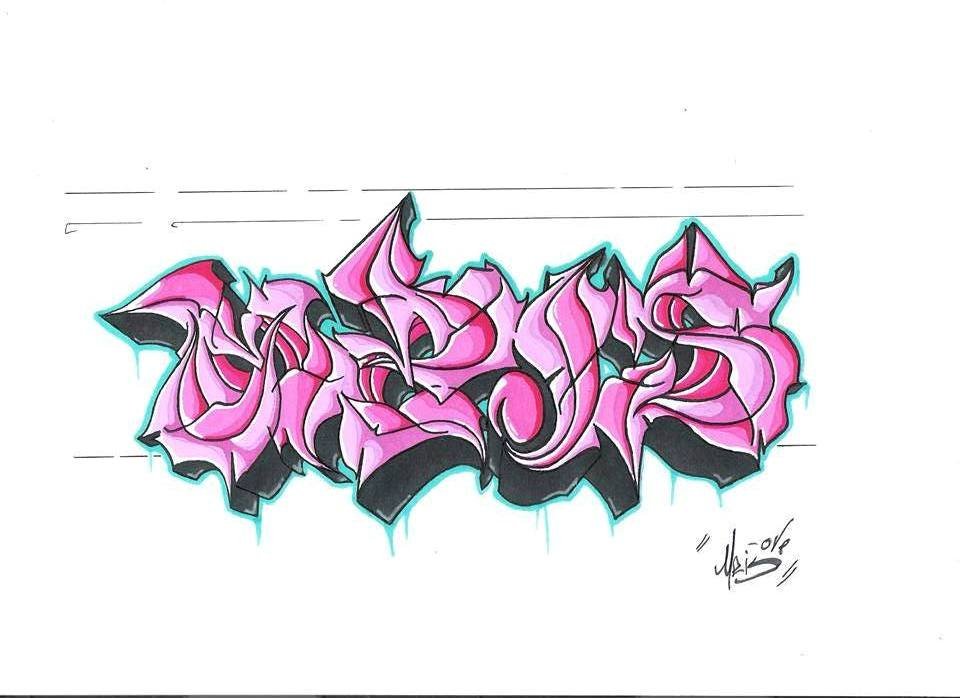 Graffiti Sketch in Ankara - Photo by MLS - ME?S (2014)