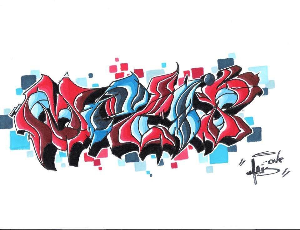 Graffiti Sketch in Ankara - Photo by MLS - ME?S (2014)