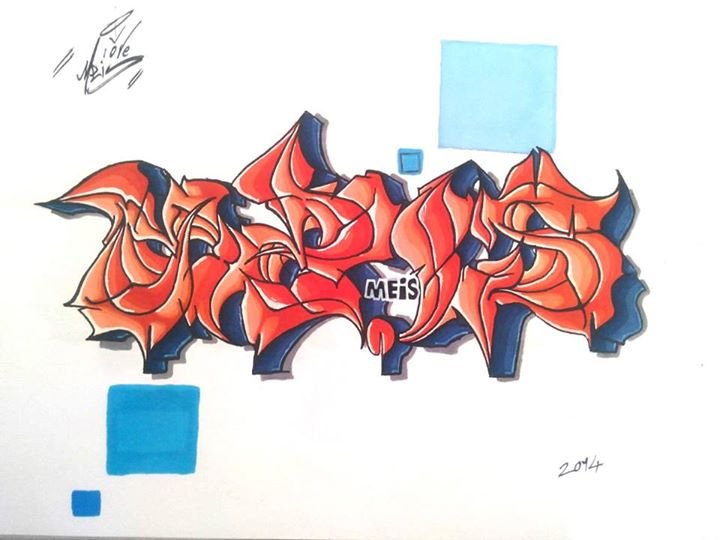 Graffiti Sketch - Photo by MLS - ME?S (2014)
