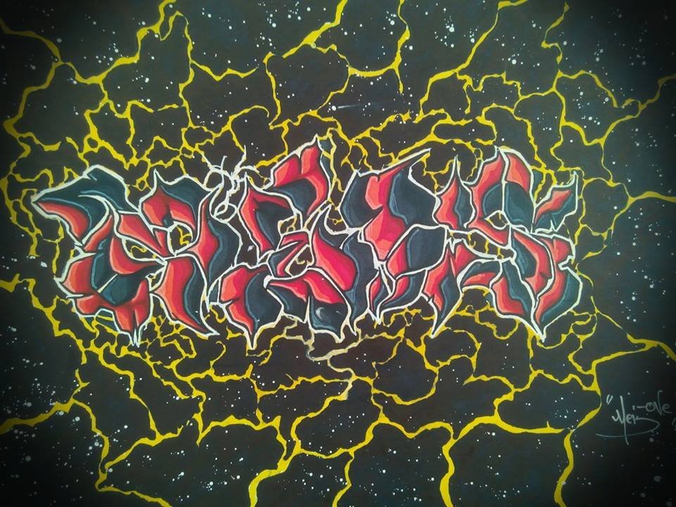 Graffiti Sketch in Ankara - Photo by MLS - ME?S (2014)