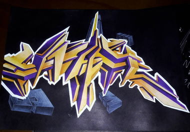 Graffiti Sketch - Photo by MLS