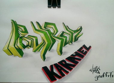 Graffiti Sketch - Photo by MLS