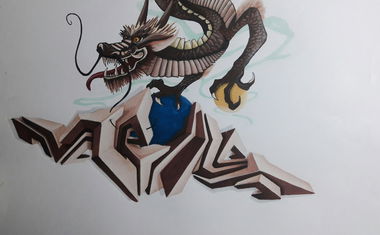 Graffiti Sketch - Photo by MLS