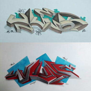 Graffiti Sketch - Photo by MLS - Meis