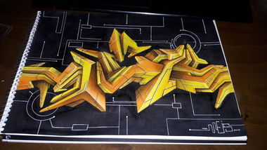 Graffiti Sketch - Photo by MLS