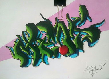 Graffiti Sketch in Ankara - Photo by MLS - Meis