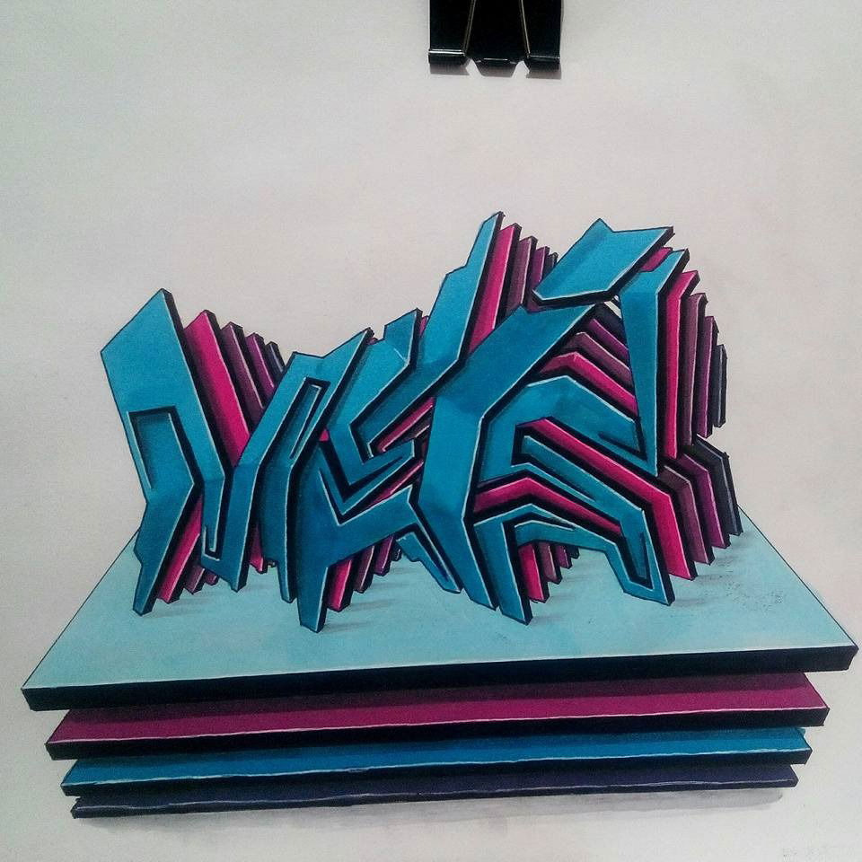 Graffiti Sketch in Ankara - Photo by MLS - MEİS (2015)