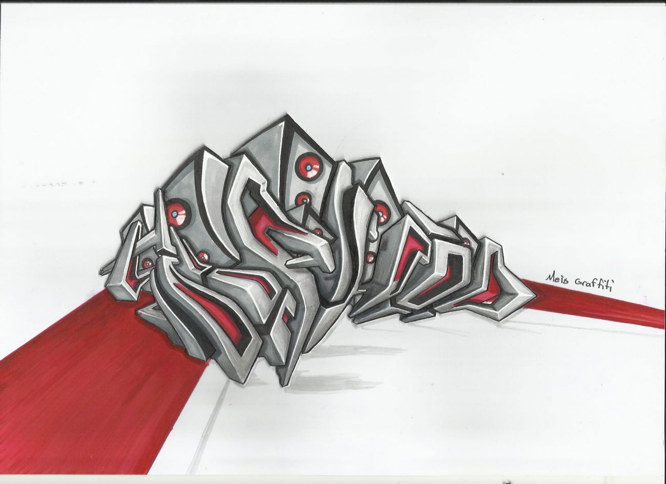 Graffiti Sketch in Ankara - Photo by MLS - Hiphop (2015)