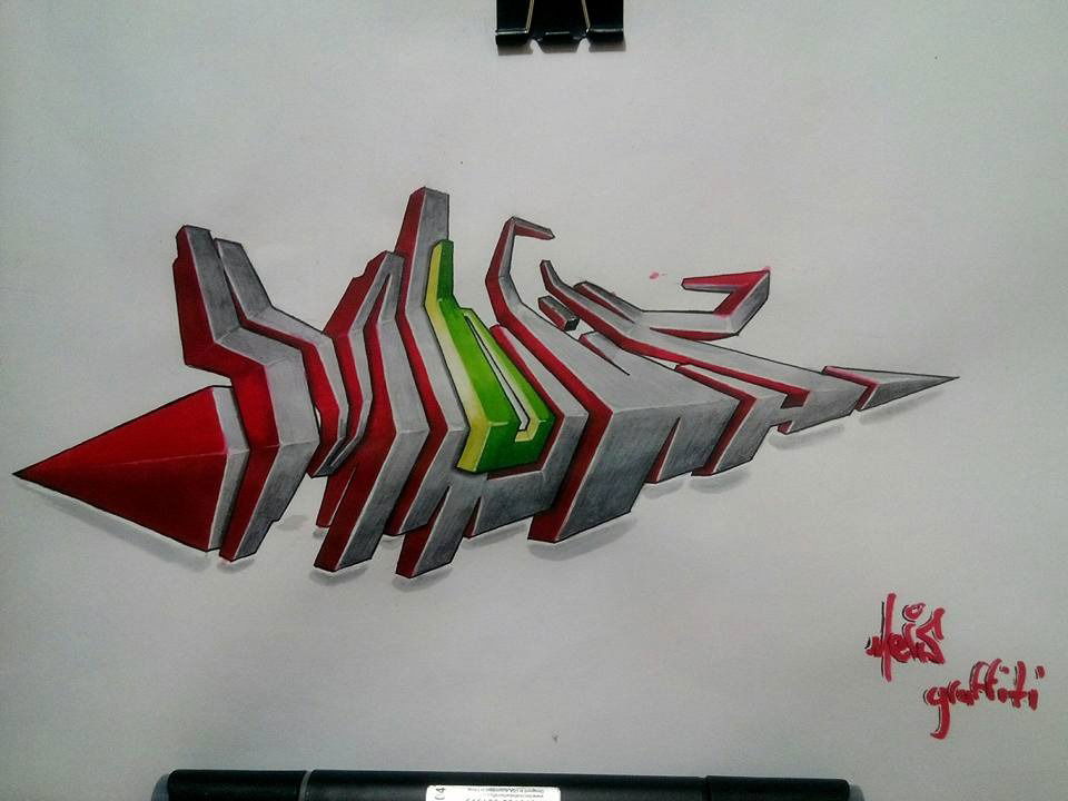 Graffiti Sketch in Ankara - Photo by MLS - meis (2015)