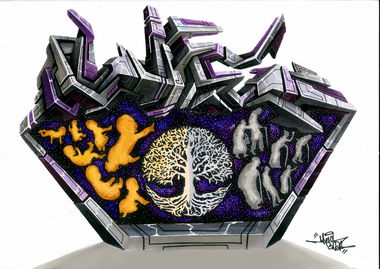 Graffiti Sketch - Photo by MLS