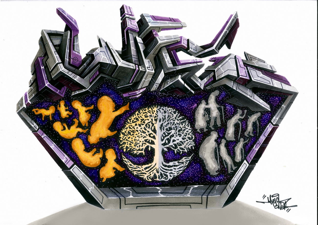 Graffiti Sketch - Photo by MLS