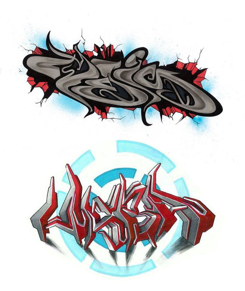 Graffiti Sketch - Photo by MLS - Usba, X, Meis (2015)