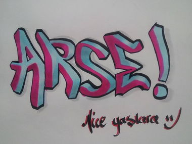 Graffiti Sketch - Photo by MLS