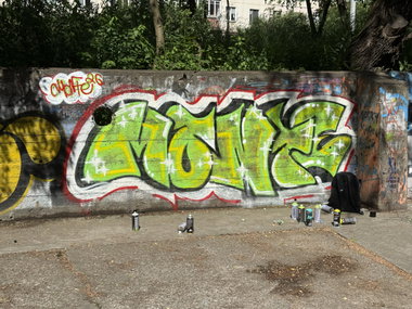 Graffiti Wall - Photo by MNT0372