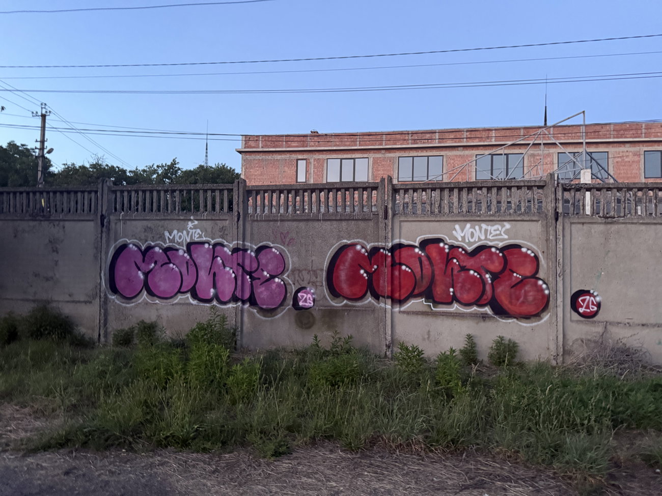 Graffiti Wall in Chernivtsi - Photo by MNT0372 (2026)