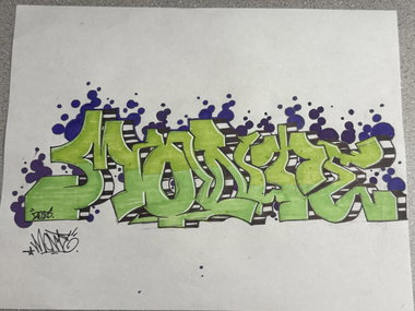 Graffiti Sketch - Photo by MNT0372 - Monte (2026)