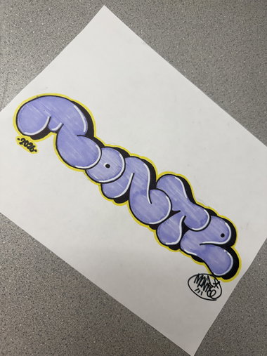 Graffiti Sketch - Photo by MNT0372 (2026)