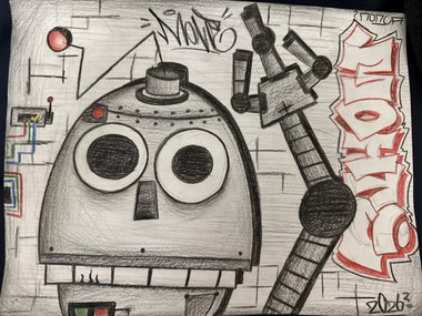 Graffiti Sketch - Photo by MNT0372 (2026)