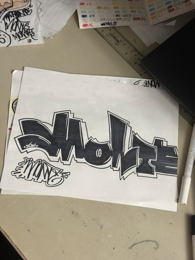 Graffiti Sketch - Photo by MNT0372 (2026)
