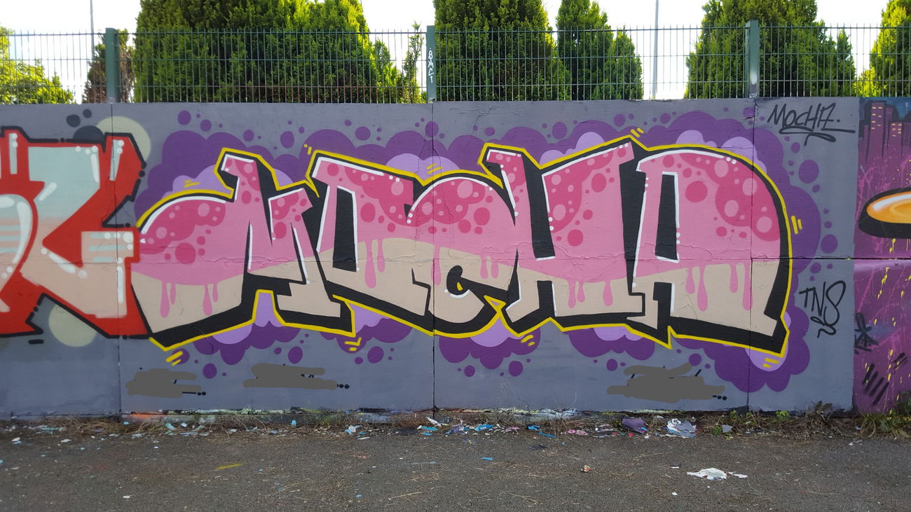 Graffiti Wall - Photo by MOCHA (2017)