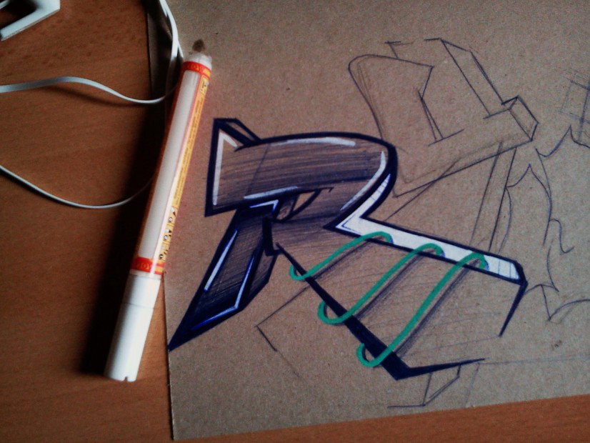 Graffiti Wall - Photo by MOEmou