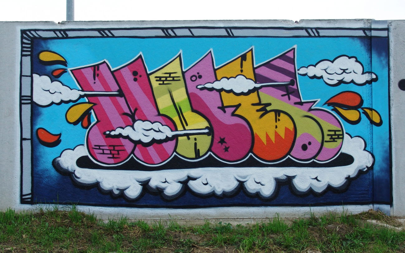 Graffiti Wall in Osijek - Photo by MOLER1 - moler1, molergraffiti, osijekgraffiti (2016)