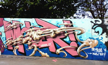 Graffiti Wall - Photo by MOLER1 - moler1, ireland, graffiti (2018)