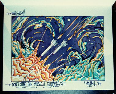 Graffiti Sketch - Photo by MOLER1 - sketch, comic, moler1 (2018)