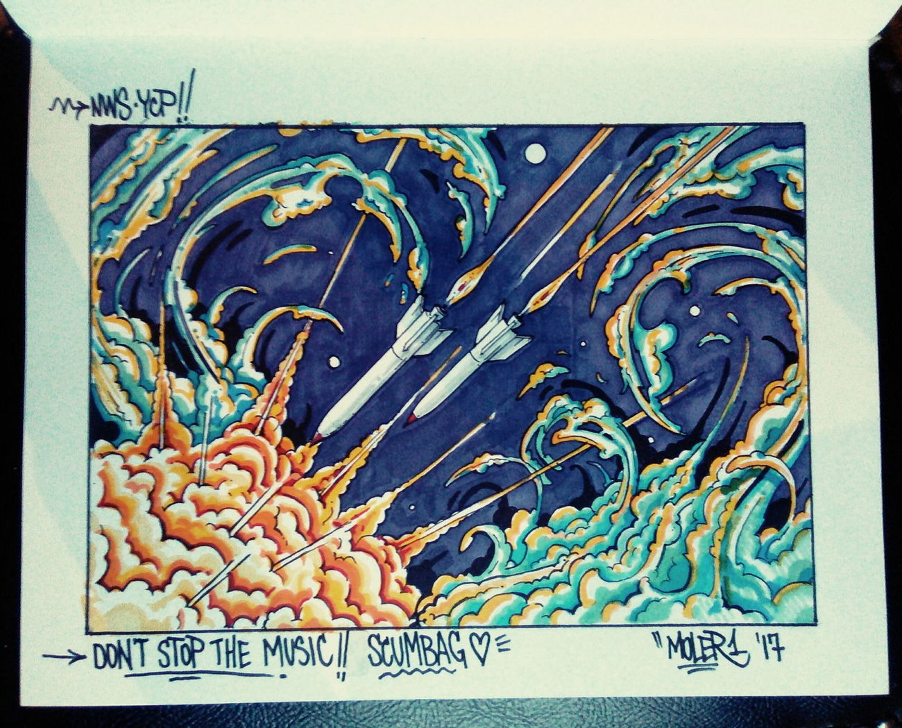 Graffiti Sketch - Photo by MOLER1 - sketch, comic, moler1 (2018)