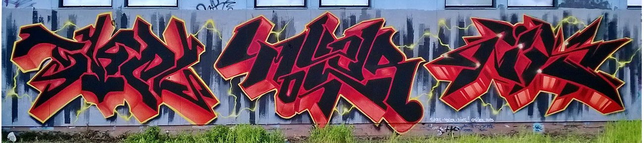 Graffiti Wall in Osijek - Photo by MOLER1 - graffiti, graffitiart, osijekgraffiti (2015)