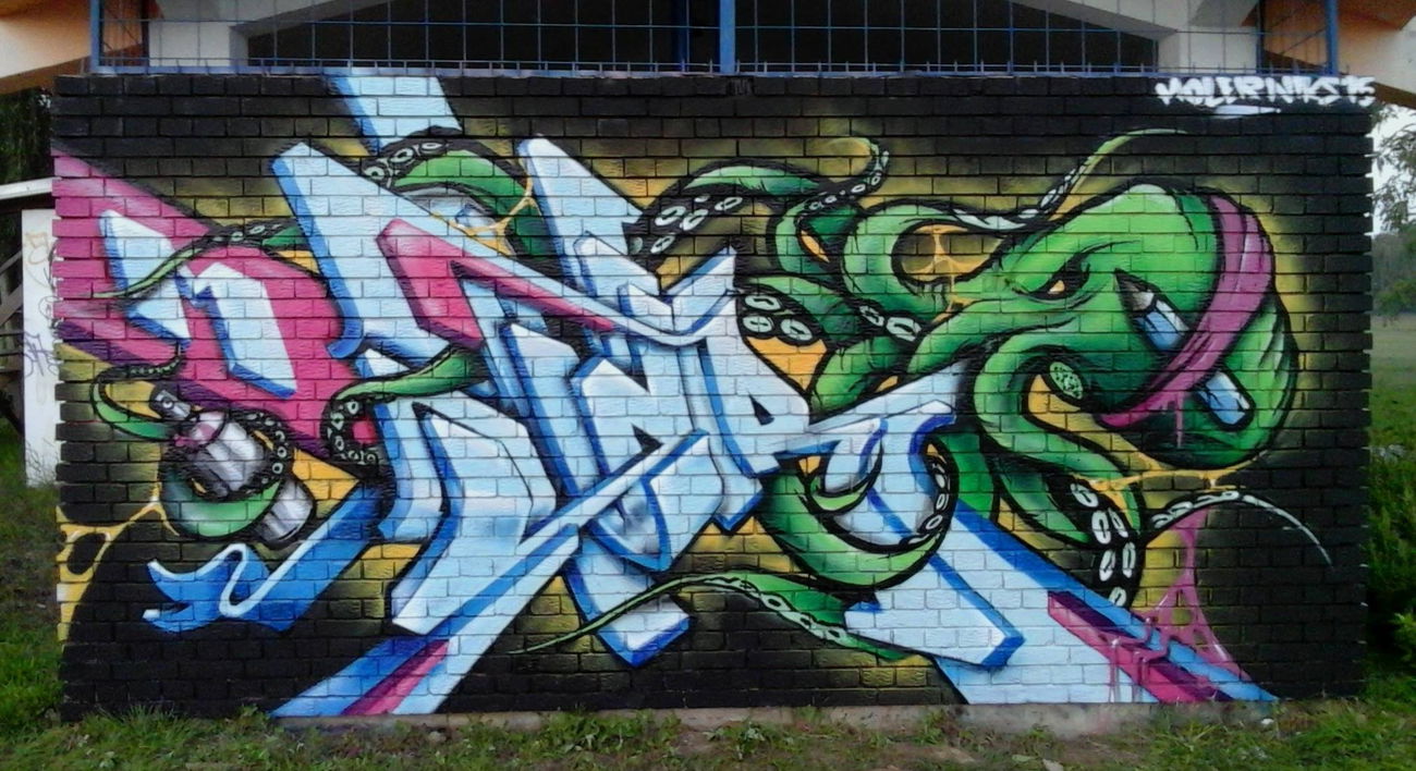 Graffiti Wall in Osijek - Photo by MOLER1 - molergraffiti, moler1, osijekgraffiti (2015)