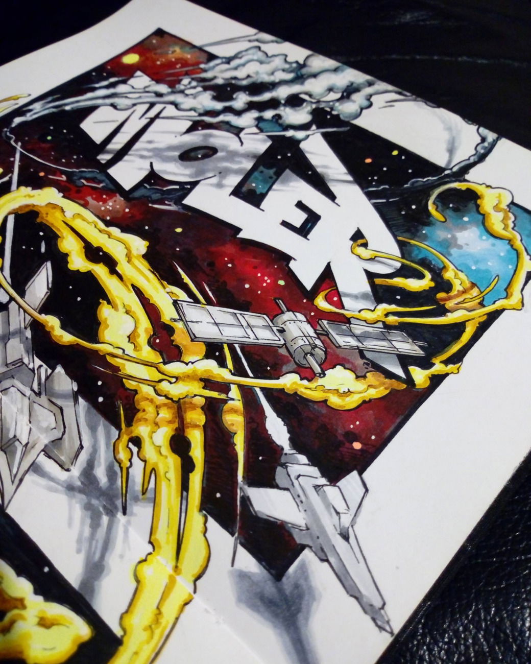 Graffiti Wall - Photo by MOLER1 (2018)