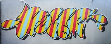 Graffiti Wall - Photo by MOLER1 - moler1, molergraffiti, throwup (2016)