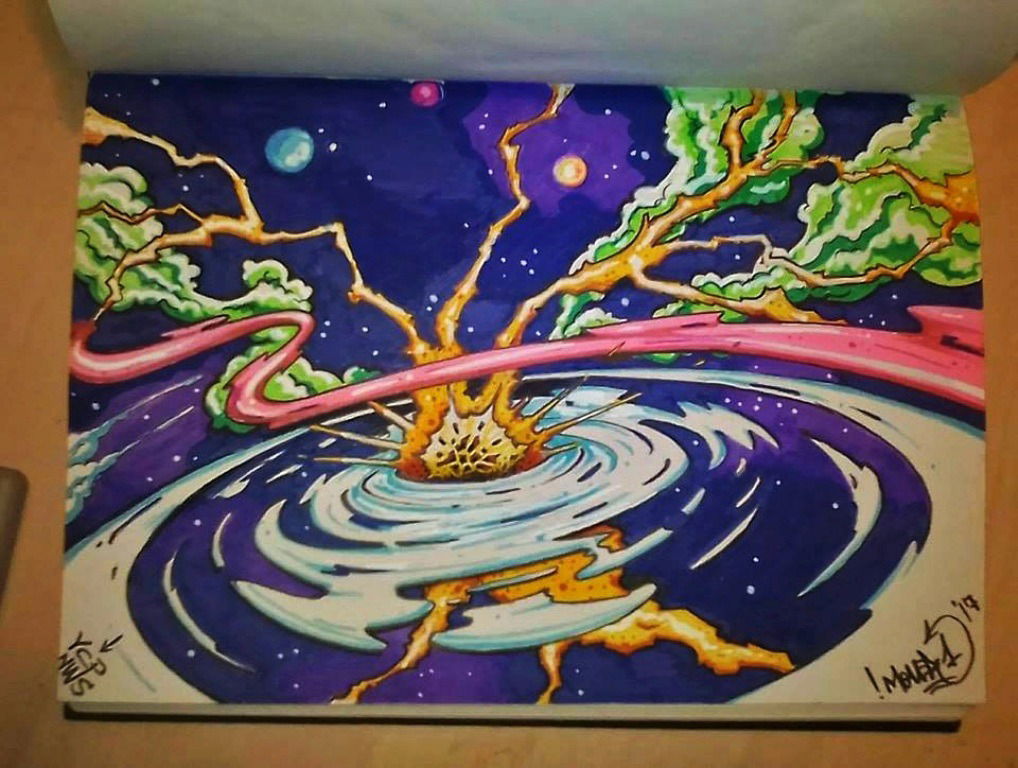 Graffiti Sketch - Photo by MOLER1 - moler1, molergraffiti, sketch (2017)