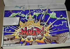 Graffiti Sketch - Photo by MOLER1 - sketch, kaboom, bang (2017)