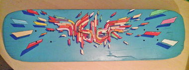 Graffiti Artwork in Osijek - Photo by MOLER1 - moler1, molergraffiti, colors (2016)