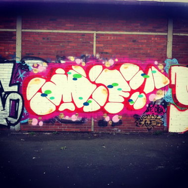 Graffiti Wall - Photo by MONDSTER1 - Mond, NYO, MF (2013)