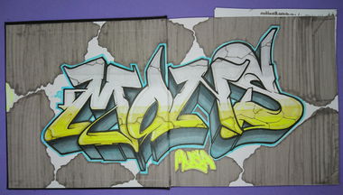 Graffiti Sketch - Photo by MONS - mons, MonsTube (2020)