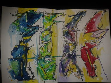 Graffiti Sketch - Photo by MORFE91 - orion (2014)