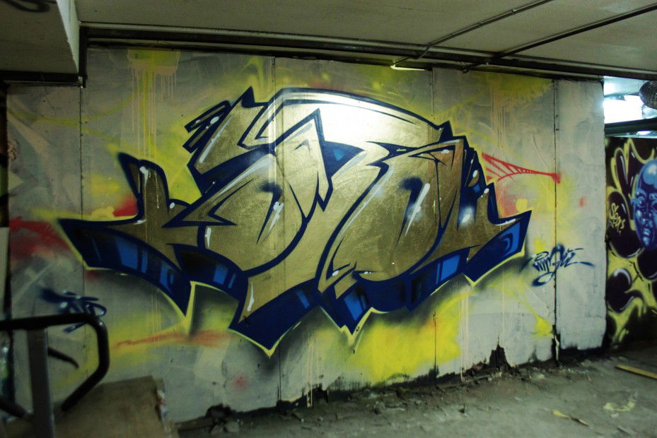 Graffiti Wall in Saint P - Photo by MRA - otd, mra, 39 (2012)
