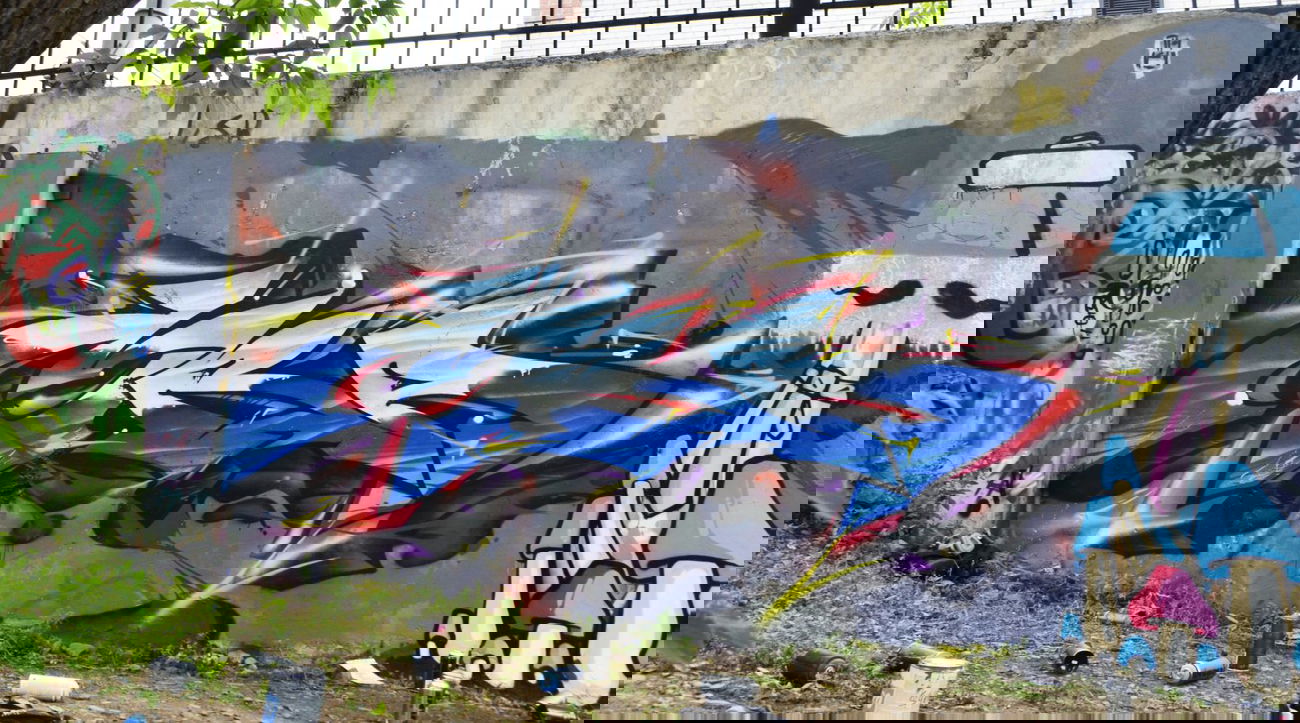 Graffiti Wall in Abakan - Photo by MRA (2013)