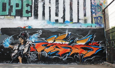 Graffiti Wall in Saint Petersburg - Photo by MRA (2013)