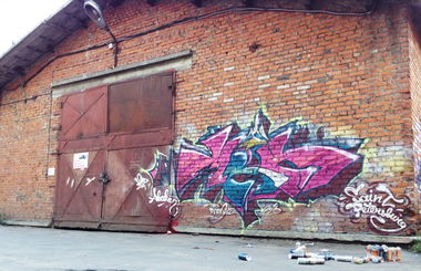 Graffiti Bombing in Moscow - Photo by MRA (2013)