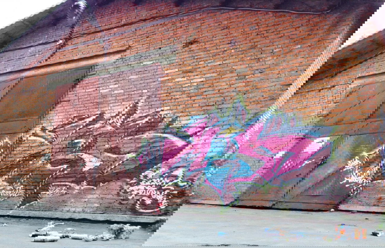 Graffiti Bombing in Moscow - Photo by MRA (2013)